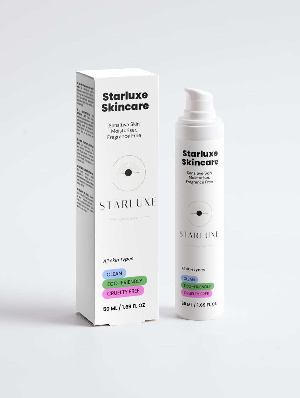Sensitive Skin Moisturiser, Fragrance Free